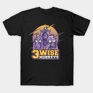 Three Wise Monkeys T-Shirt